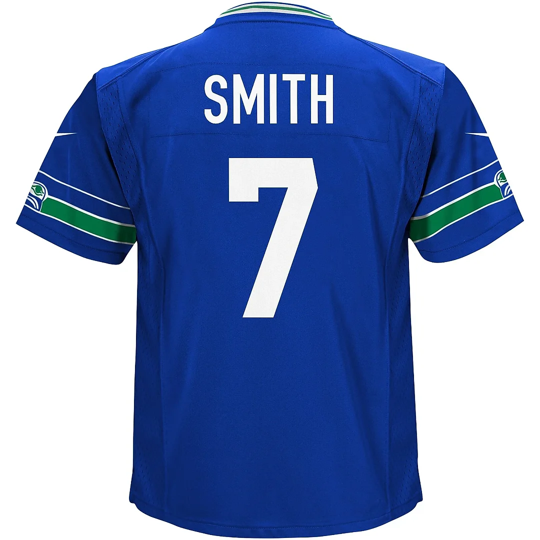 Zennovawear Preschool Seattle Seahawks Geno Smith Royal Game Jersey