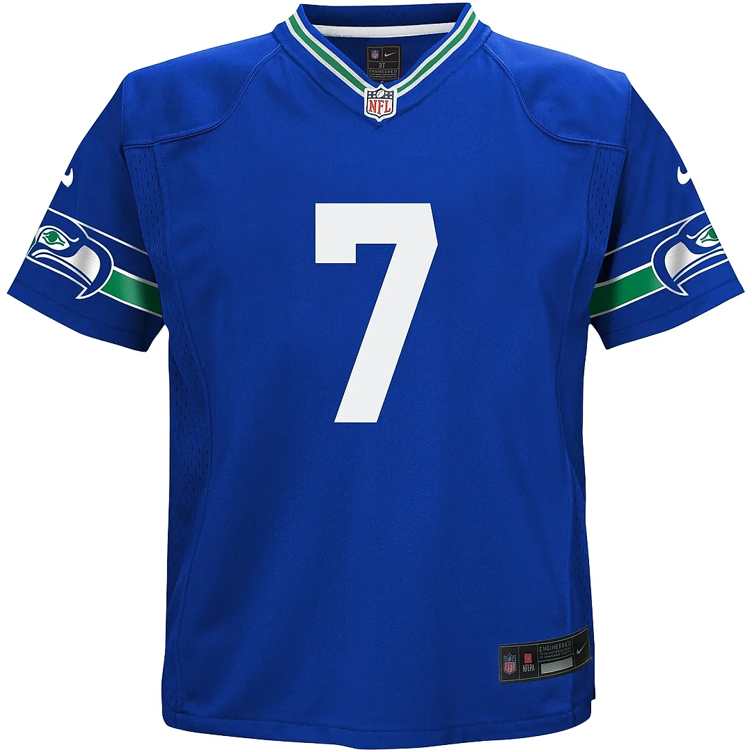 Zennovawear Preschool Seattle Seahawks Geno Smith Royal Game Jersey