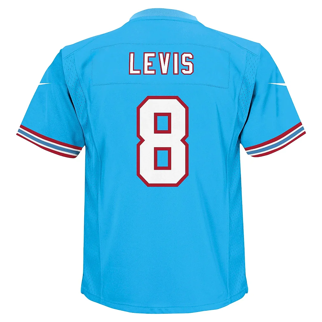 Zennovawear Preschool Tennessee Titans Will Levis Light Blue Alternate Player Game Jersey