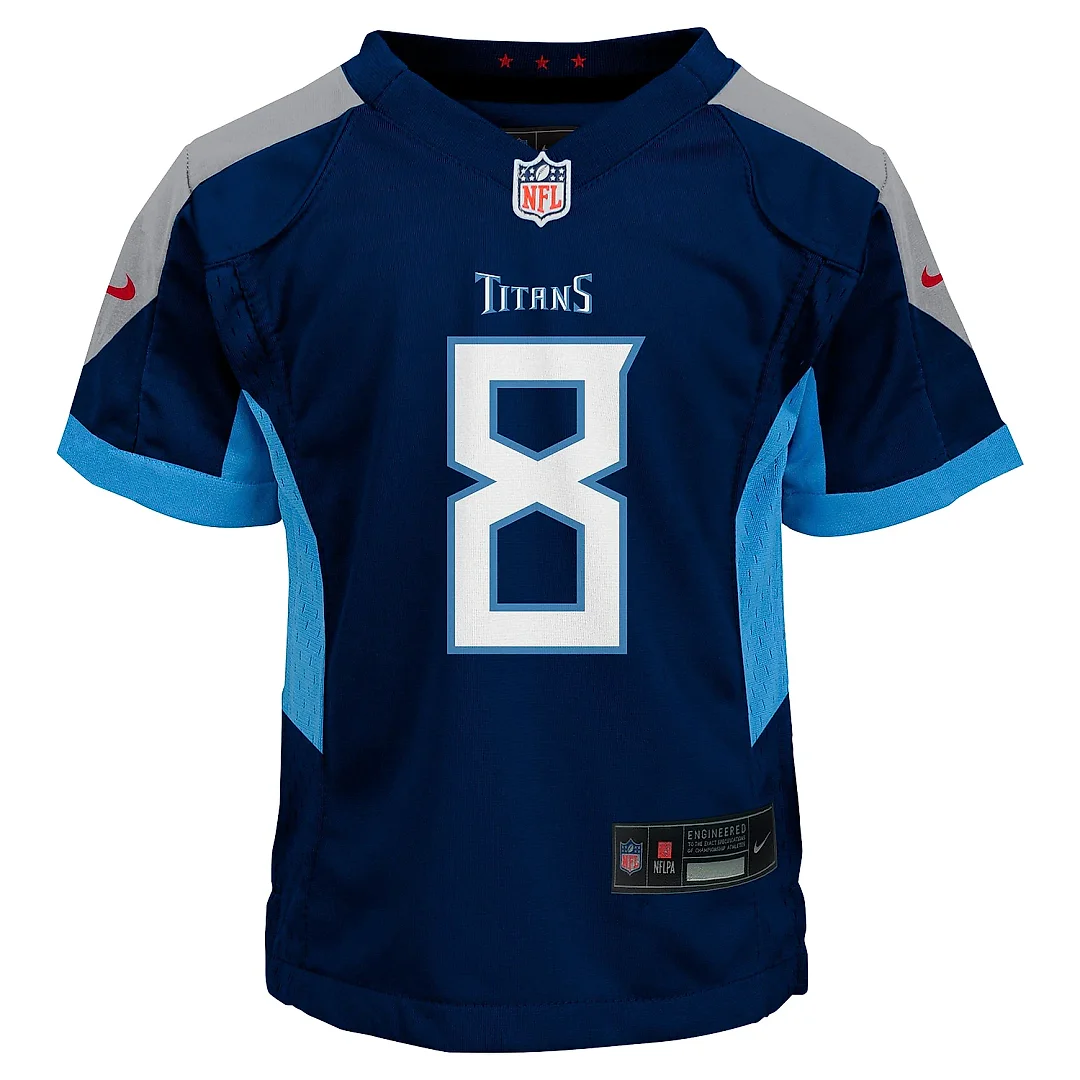 Zennovawear Preschool Tennessee Titans Will Levis Navy Game Jersey