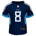 Zennovawear Preschool Tennessee Titans Will Levis Navy Game Jersey