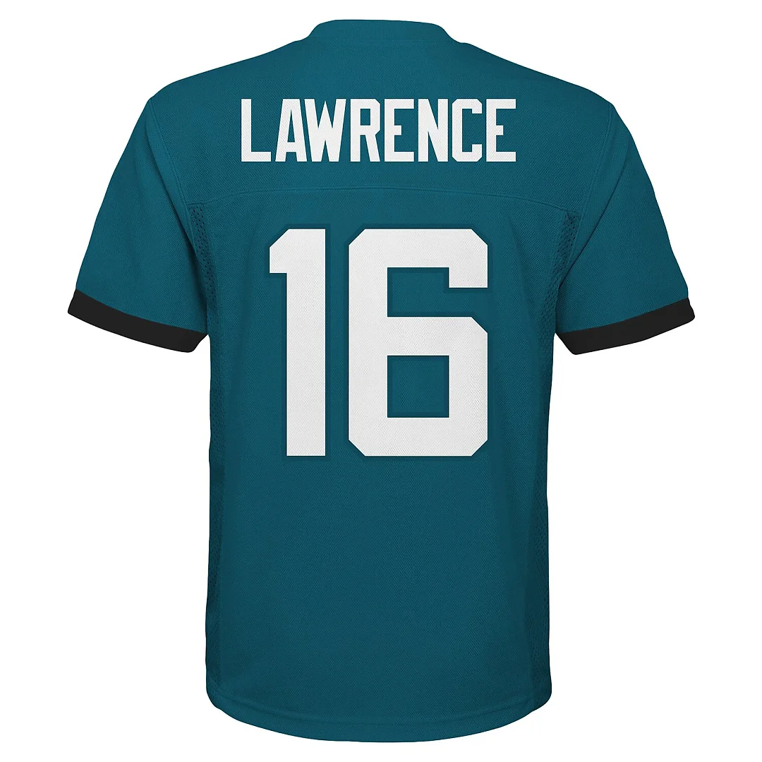 Zennovawear Trevor Lawrence Jacksonville Jaguars Preschool Replica Player Jersey - Teal