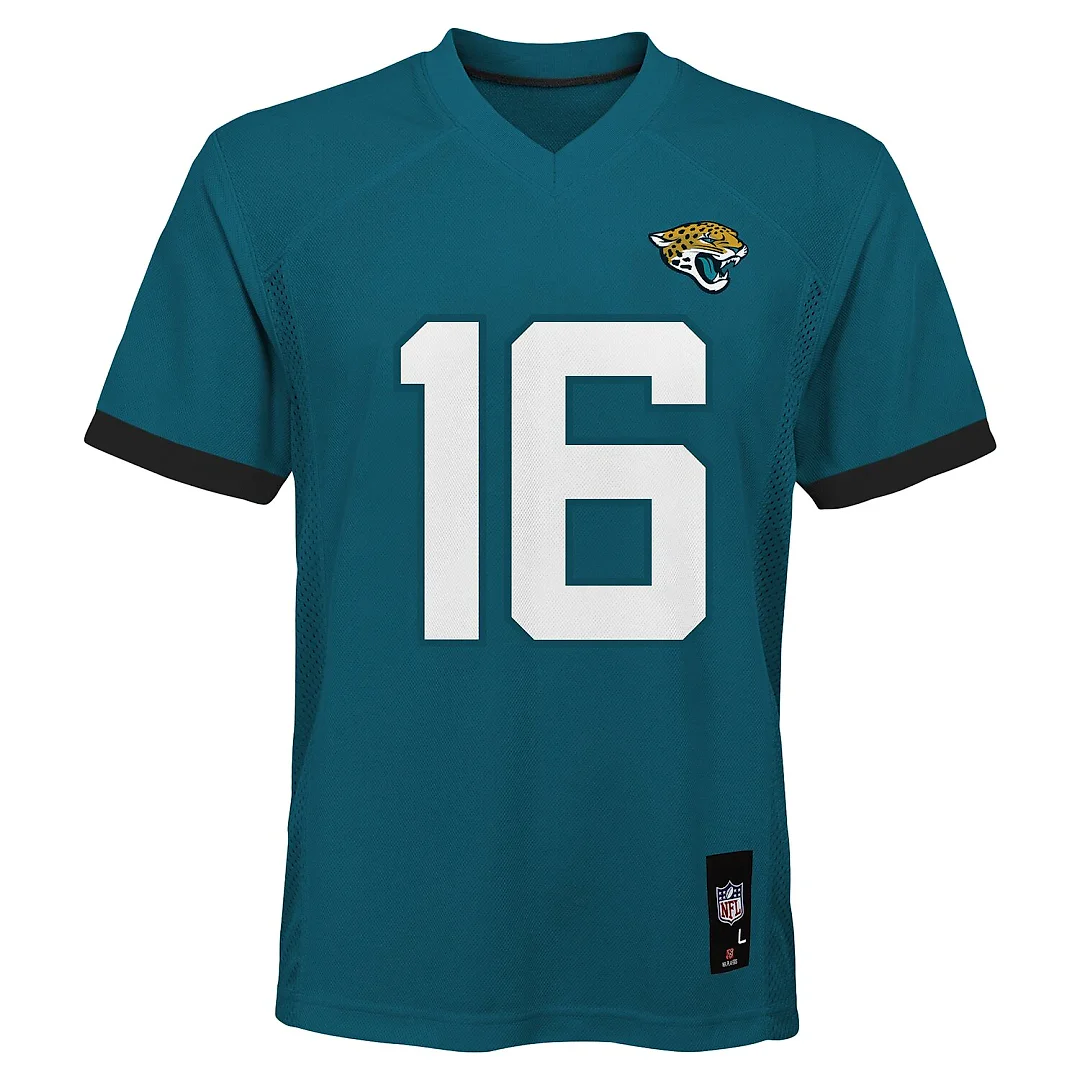 Zennovawear Trevor Lawrence Jacksonville Jaguars Preschool Replica Player Jersey - Teal
