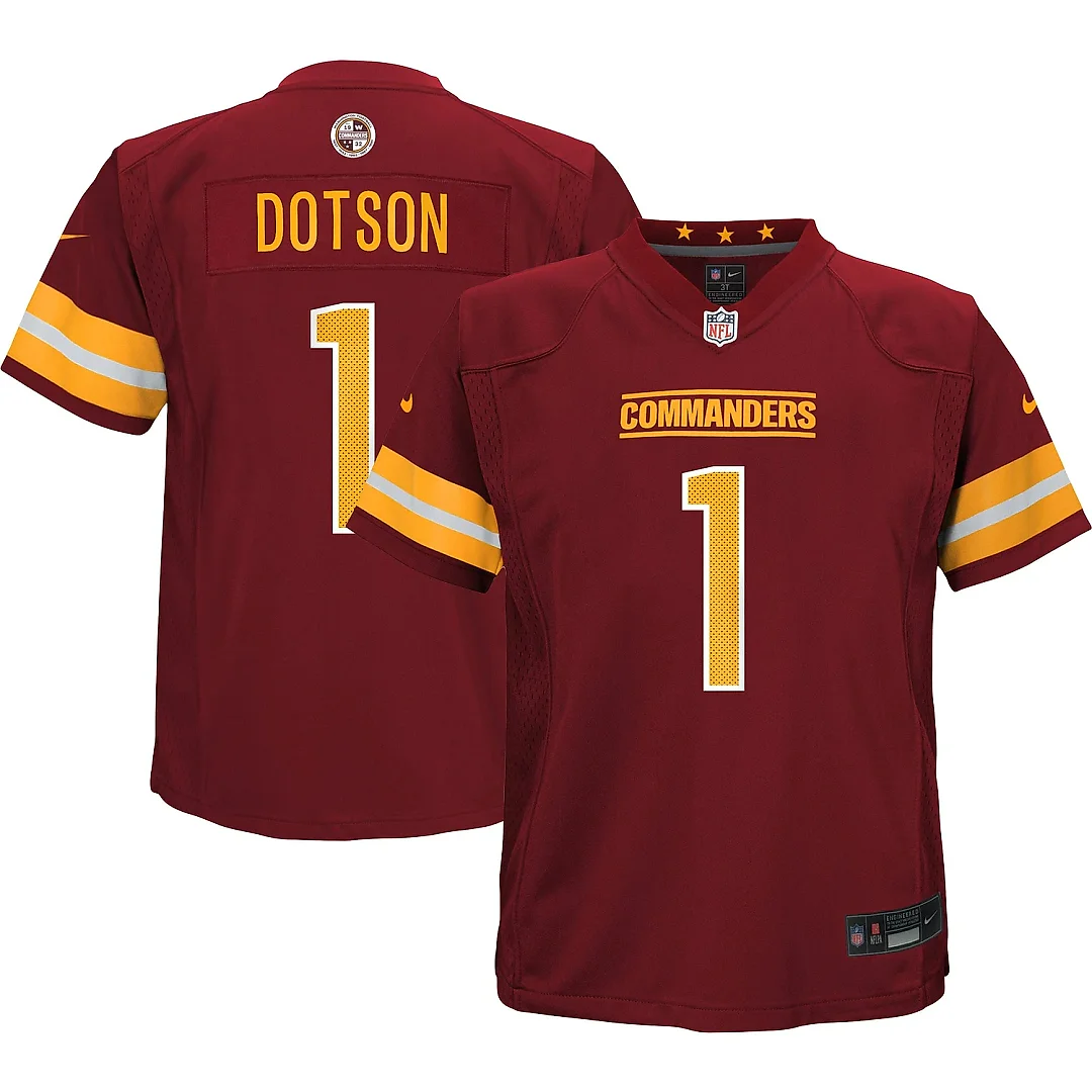Zennovawear Preschool Washington Commanders Jahan Dotson Burgundy Game Jersey