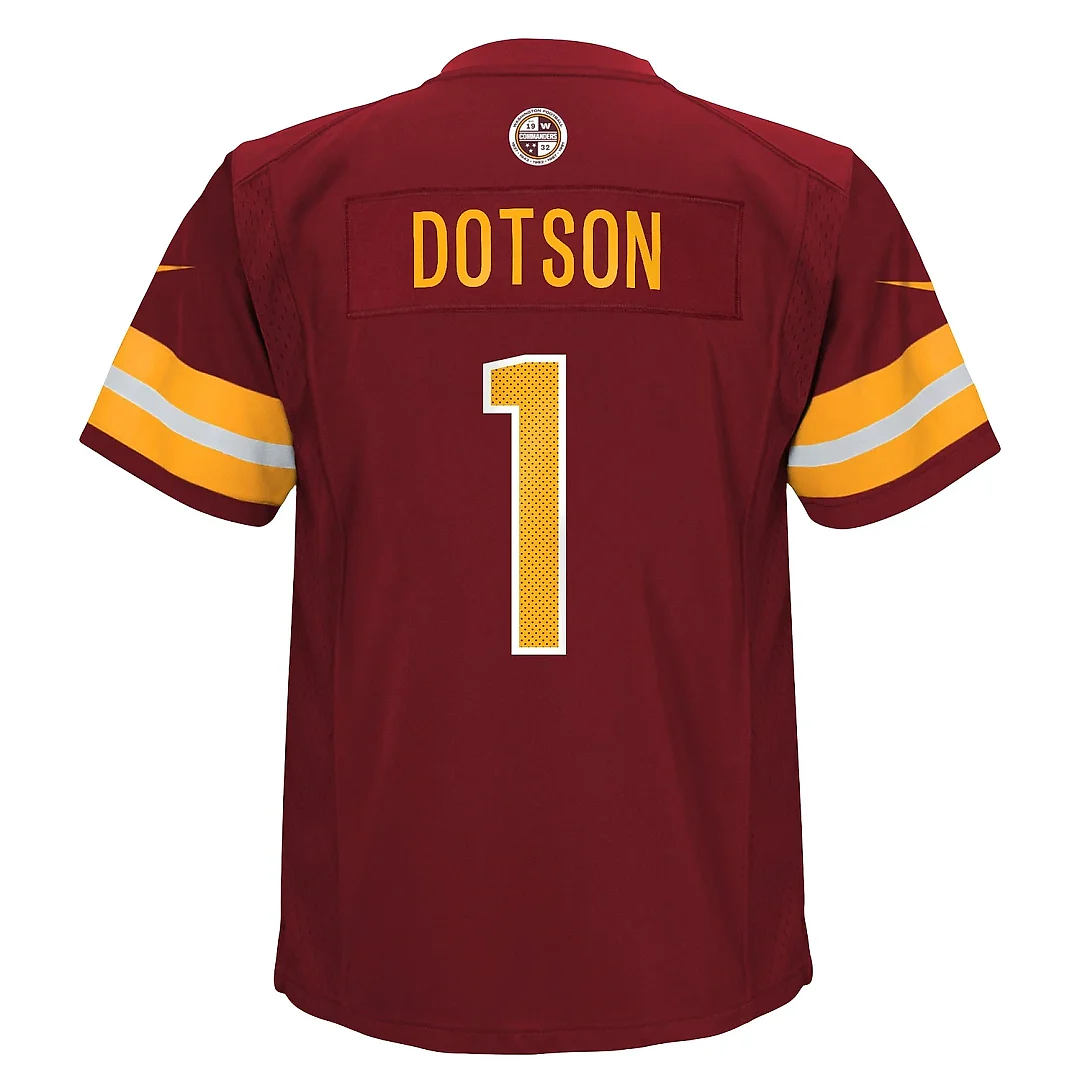 Zennovawear Preschool Washington Commanders Jahan Dotson Burgundy Game Jersey
