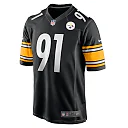 Zennovawear Preston Smith 91 Pittsburgh Steelers Game Men Jersey - Black