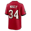 Zennovawear Quandre Mosely 34 Tampa Bay Buccaneers Game Men Jersey - Red