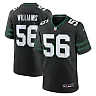 Zennovawear Quincy Williams 56 New York Jets Alternate Game Men Jersey - Legacy Black