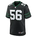 Zennovawear Quincy Williams 56 New York Jets Alternate Game Men Jersey - Legacy Black