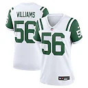 Zennovawear Quincy Williams 56 New York Jets Women's Classic Alternate Game Jersey - White