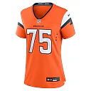 Zennovawear Quinn Bailey 75 Denver Broncos Team Game Women Jersey - Orange