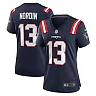 Zennovawear Quinn Nordin 13 New England Patriots Women Game Jersey - Navy
