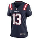 Zennovawear Quinn Nordin 13 New England Patriots Women Game Jersey - Navy