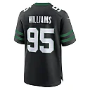 Zennovawear Quinnen Williams 95 New York Jets Alternate Game Jersey - Men, Legacy Black