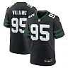 Zennovawear Quinnen Williams 95 New York Jets Alternate Game Jersey - Men, Legacy Black