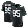 Zennovawear Quinnen Williams 95 New York Jets Alternate Game Men Jersey - Legacy Black