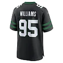 Zennovawear Quinnen Williams 95 New York Jets Alternate Game Men Jersey - Legacy Black