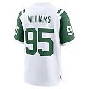 Zennovawear Quinnen Williams 95 New York Jets Classic Alternate Game Men Jersey - White