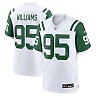 Zennovawear Quinnen Williams 95 New York Jets Classic Alternate Game Men Jersey - White