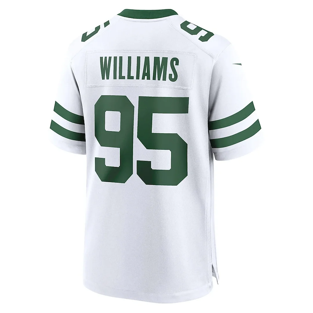 Zennovawear Quinnen Williams 95 New York Jets Game Jersey - Men, Legacy White