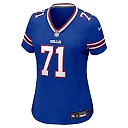 Zennovawear Quinton Jefferson 71 Buffalo Bills Women's Game Jersey - Royal