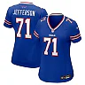 Zennovawear Quinton Jefferson 71 Buffalo Bills Women's Game Jersey - Royal
