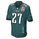 Zennovawear Quinyon Mitchell 27 Philadelphia Eagles Super Bowl LIX Champions Patch 'New Orleans - Where Legends Are Made' EMBROIDERED Game Men...