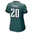 Zennovawear Rashaad Penny 20 Philadelphia Eagles Women Game Jersey - Midnight Green