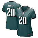 Zennovawear Rashaad Penny 20 Philadelphia Eagles Women Game Jersey - Midnight Green