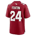 Zennovawear Rashad Fenton 24 Arizona Cardinals Team Game Men Jersey - Cardinal