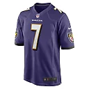 Zennovawear Rashod Bateman 7 Baltimore Ravens Team Game Men Jersey - Purple