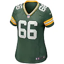 Zennovawear Ray Nitschke 66 Green Bay Packers Women Game Retired Jersey - Green