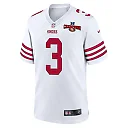 Zennovawear Ray-Ray McCloud III 3 San Francisco 49ers NFC Champions Patch Game Men Jersey - White