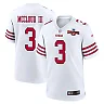 Zennovawear Ray-Ray McCloud III 3 San Francisco 49ers NFC Champions Patch Game Men Jersey - White