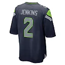 Zennovawear Rayshawn Jenkins 2 Seattle Seahawks Game Men Jersey - College Navy