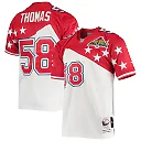 Zennovawear Derrick Thomas AFC 1995 Pro Bowl Authentic Jersey - White/Red