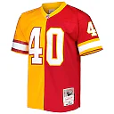 Zennovawear Mike Alstott Tampa Bay Buccaneers 1996 Split Legacy Replica Jersey - Orange/Red
