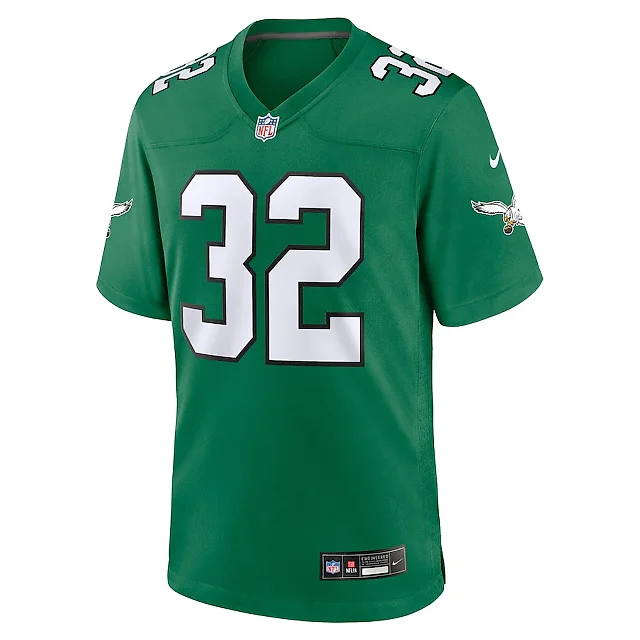 Zennovawear Reed Blankenship 32 Philadelphia Eagles Alternate Game Men Jersey - Kelly Green