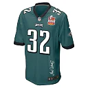 Zennovawear Reed Blankenship 32 Philadelphia Eagles Super Bowl LIX Champions Patch 'New Orleans - The Ultimate Showdown' EMBROIDERED Game Men...