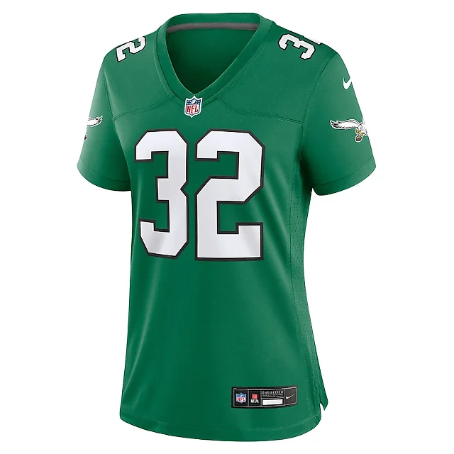 Zennovawear Reed Blankenship 32 Philadelphia Eagles Women Alternate Game Jersey - Kelly Green