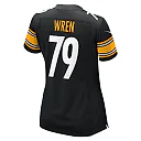 Zennovawear Renell Wren 79 Pittsburgh Steelers Women's Game Jersey - Black
