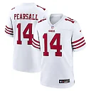 Zennovawear Ricky Pearsall 14 San Francisco 49ers White Game Men Jersey - White