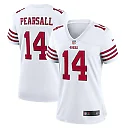 Zennovawear Ricky Pearsall 14 San Francisco 49ers Women's White Game Jersey - White