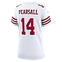 Zennovawear Ricky Pearsall 14 San Francisco 49ers Women's White Game Jersey - White