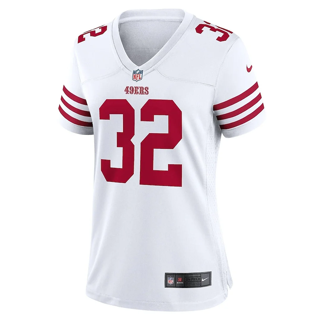 Zennovawear Ricky Watters 32 San Francisco 49ers Women Retired Game Jersey - White