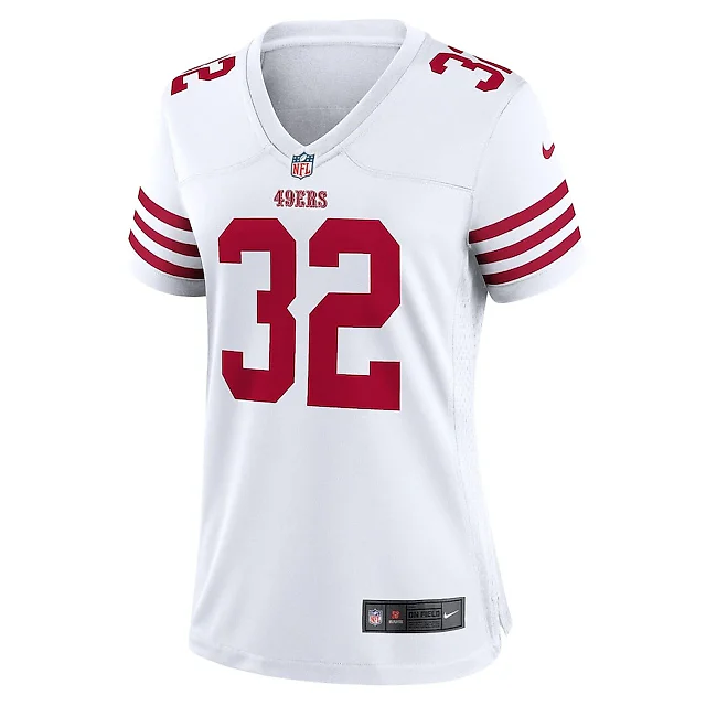 Zennovawear Ricky Watters 32 San Francisco 49ers Women Retired Game Jersey - White