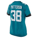 Zennovawear Riley Patterson 38 Jacksonville Jaguars Alternate Game Women Jersey - Teal