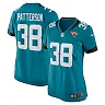 Zennovawear Riley Patterson 38 Jacksonville Jaguars Alternate Game Women Jersey - Teal