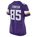 Zennovawear Robert Tonyan 85 Minnesota Vikings Women's Team Game Jersey - Purple