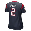 Zennovawear Robert Woods 2 Houston Texans Women's Game Jersey - Navy